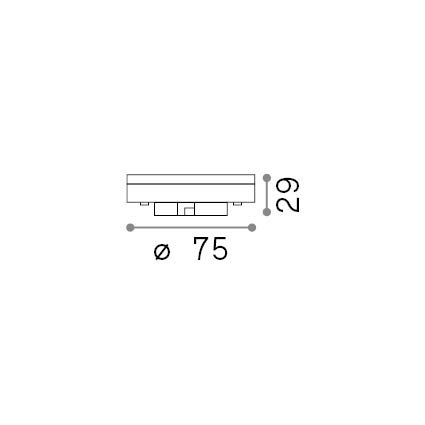 288383 10 Lampadine Gx53 9 Watt 3000K 940Lm Cri90