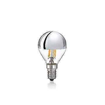 10 Lampadine Led Sfera E14 4 Watt 3000 K 250 Lm Trasparente Cromo 10 Lampadine Led Sfera E14 4 Watt 3000 K 250 Lm Trasparente Cromo