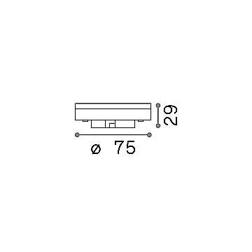 10 Lampadine Gx53 9,5 Watt 3000 K 760 Lm