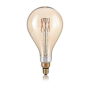 Lampadina Led Goccia E27 8 Watt 2200 K 600 Lm Vintage Ambra Lampadina Led Goccia E27 8 Watt 2200 K 600 Lm Vintage Ambra