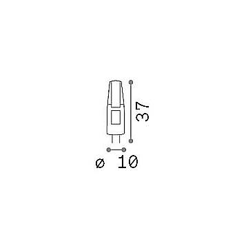 20 Lampadine G4 2 Watt 3000K 200Lm Cri80 Dimmerabile