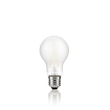 10 Lampadine E27 Goccia 8 Watt 3000K 920Lm Cr80 Satinato