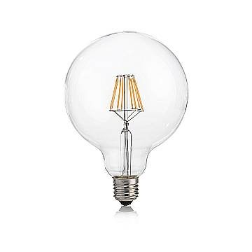10 Lampadine Globo 12,5Mm 8 Watt 2700K 950Lm Cri90 Trasparente