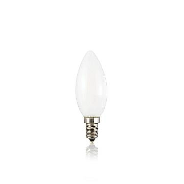 10 Lampadine Led Oliva E14 4 Watt 3000K 360 Lm Bianca