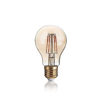 10 Lampadine Led Goccia Classic E27 4 Watt 2200 K 300 Lm Vintage Ambra