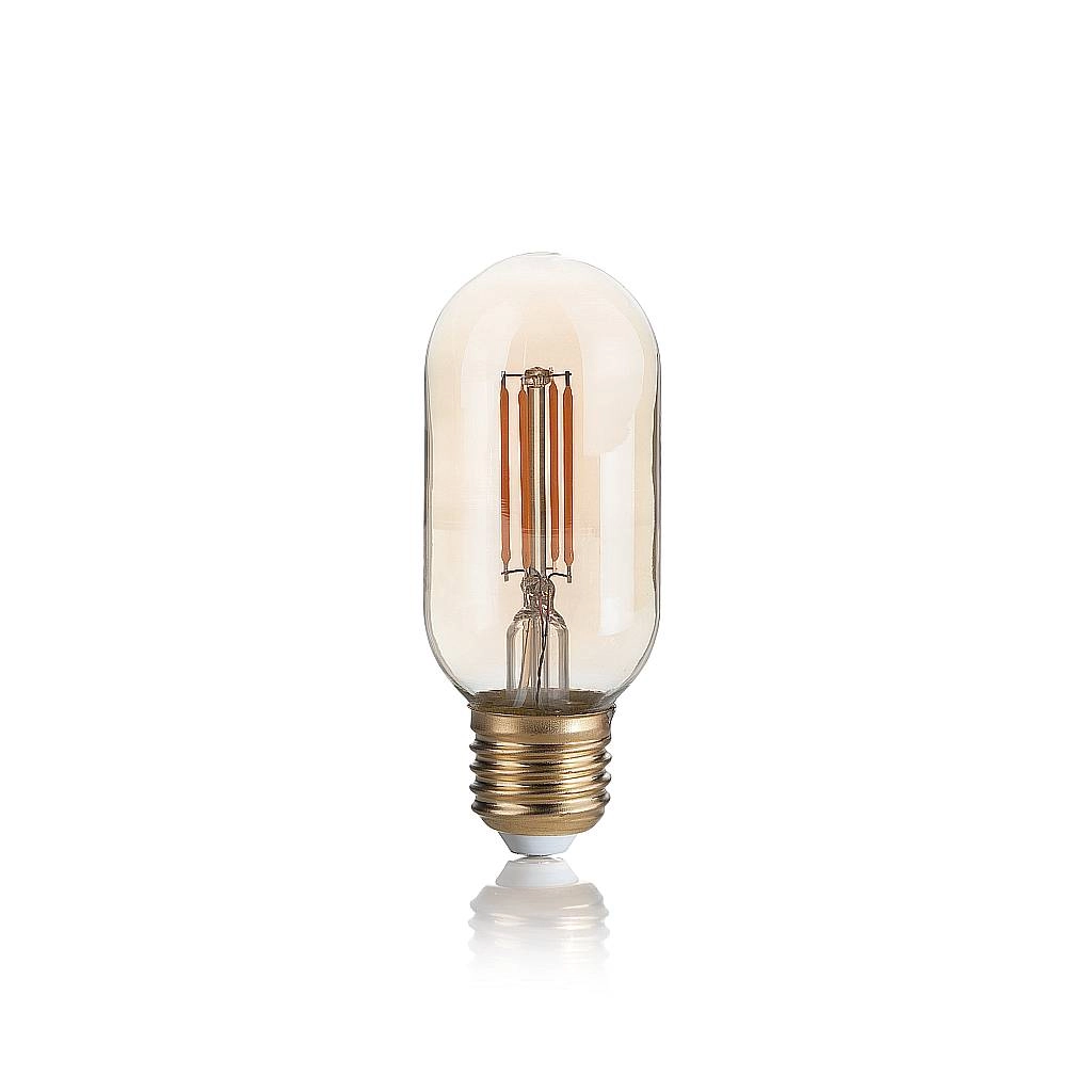 10 Lampadine Led Bombata E27 4 Watt 2200 K 300 Lm Vintage Ambra