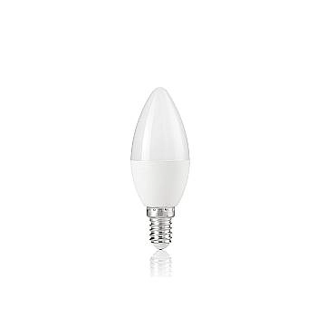 10 Lampadine Led Ovale E14 7 Watt 3000 K 560 Lm Bianca