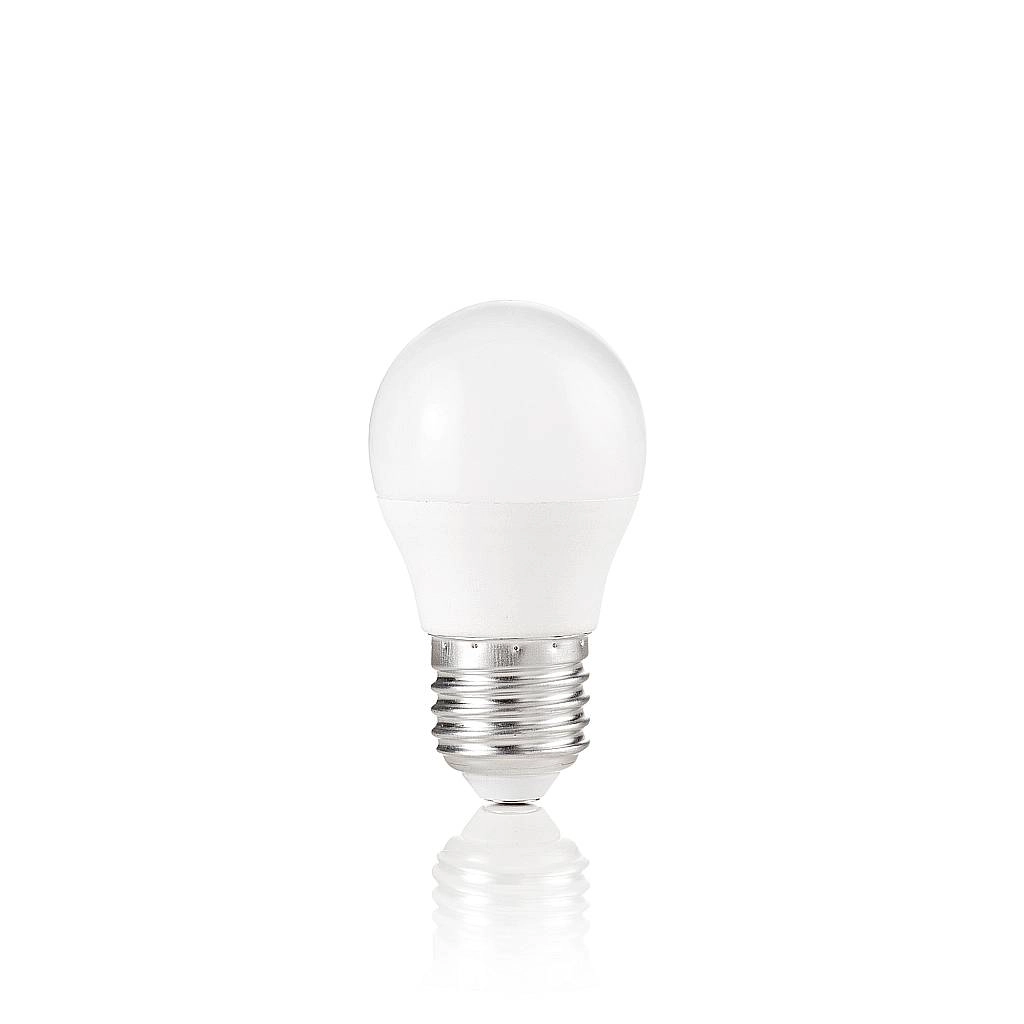 10 Lampadine Led Power Sfera E27 7 Watt 4000 K 600 Lm Bianca