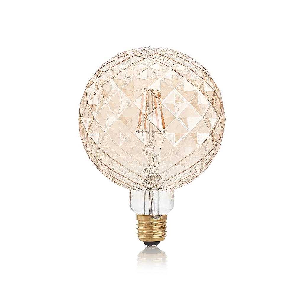 10 Lampadine Led Pearl E27 4 Watt 2200 K 380 Lm Vintage Ambra