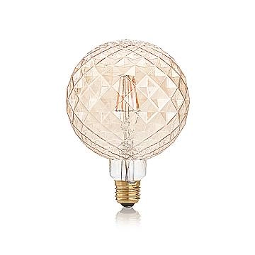 10 Lampadine Led Pearl E27 4 Watt 2200 K 380 Lm Vintage Ambra