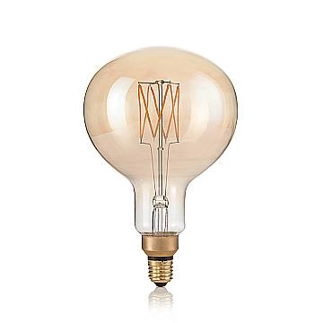 Lampadina Led Xl Globo Small D95 E27 4 Watt 2200 K 320 Lm Dimm Vintage Ambra