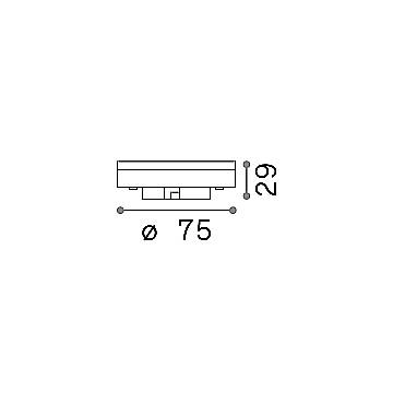 10 Lampadine Gx53 9,5 Watt Dimmerabile 3000 K 760 Lm