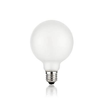 10 Lampadine E27 Globo 9,5Mm 8 Watt 3000K 900Lm Cri80 Satinato Dimmerabile