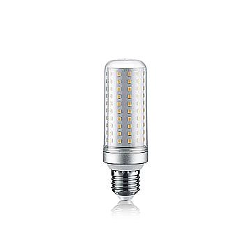 10 Lampadine E27 Cilindro 14 Watt 2700K 1450Lm Cri90 Trasparente