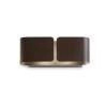 Applique Rustica-Country Clip Metallo Coffee 2 Luci G9 3W 3000K Luce Calda Applique Rustica-Country Clip Metallo Coffee 2 Luci G9 3W 3000K Luce Calda
