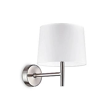 Appliques - Lampade Da Parete Set Metallo Cromo 1 Luce E27