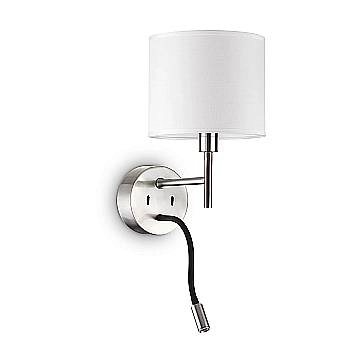 Appliques - Lampade Da Parete Set Metallo Cromo 2 Luci E27