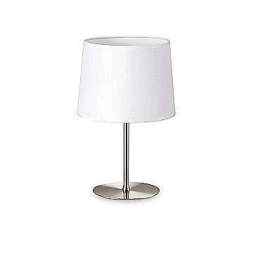 Lampade Da Scrivania - Ufficio Set Metallo Cromo 1 Luce E27 Small