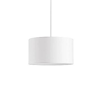 Lampada a Sospensione Set Metallo Bianco 1 Luce E27 Lampada a Sospensione Set Metallo Bianco 1 Luce E27