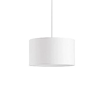 Lampada a Sospensione Set Metallo Bianco 1 Luce E27