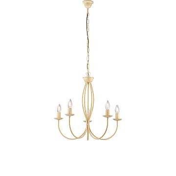 ELSTEAD LIGHTING - Lampadario A 6 Luci Multibraccio Finitura Bronzo Antico, Attacco E14