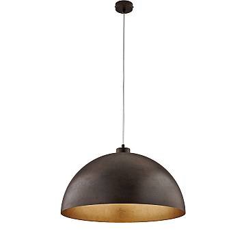 Lampada a sospensione industriale oro 3 luci - Flor