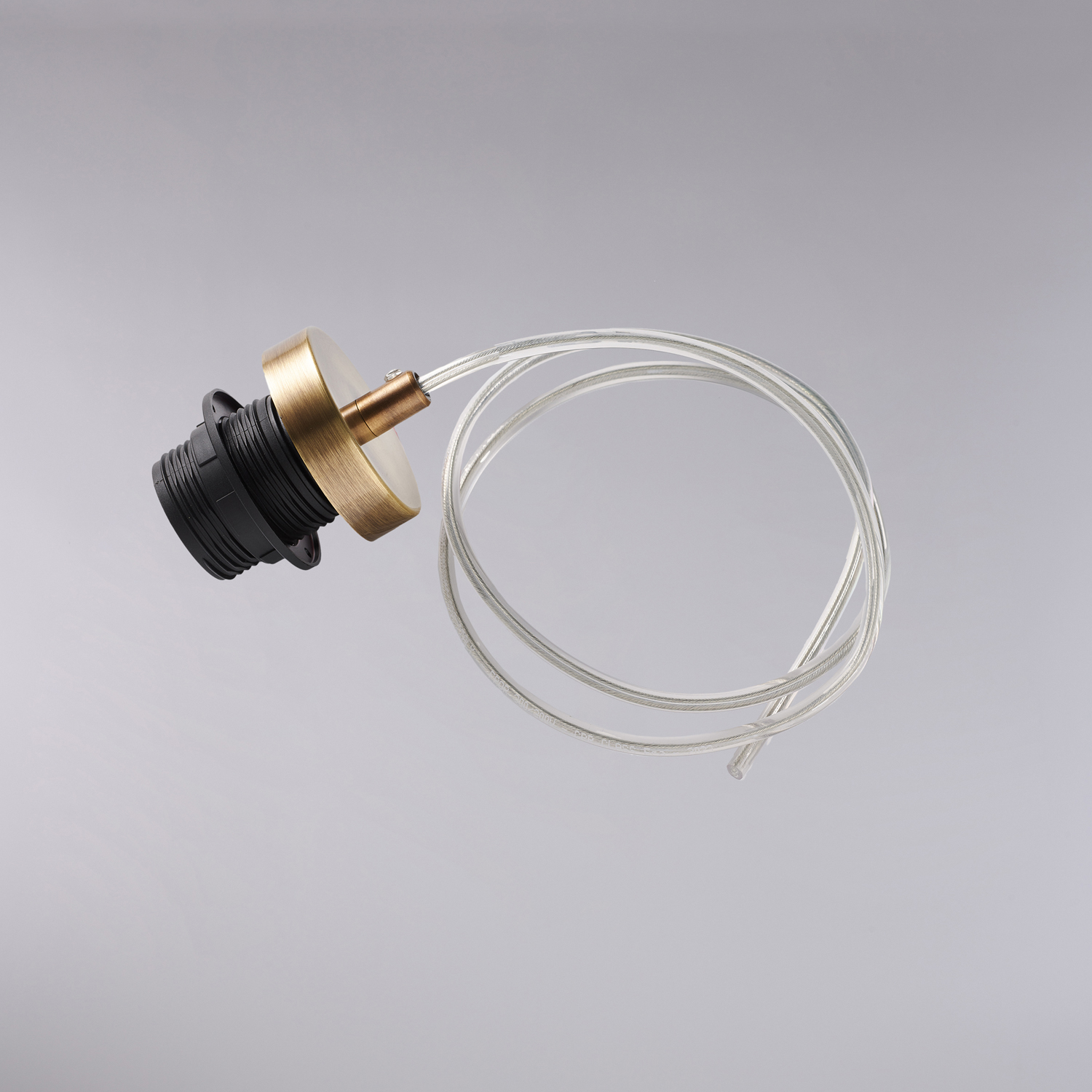 Solo Montatura In Ferro Bronzo Spazzolato E Cavo Elettrico BL326-S1-BRZ
