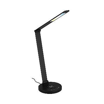 Lampada Da Tavolo Moderna Cuma Metallo Nero Led Integrato 3W Da 3000 A 6500K