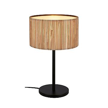 Lampada Da Tavolo Vintage Slama Metallo Nero 1 Luce E27 Lampada Da Tavolo Vintage Slama Metallo Nero 1 Luce E27