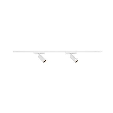 Connettore Per Binari Luxtrail Metallo Bianco Led Integrato 5W 3000K