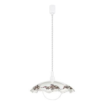 Sospensione Contemporanea Vetro Policarbonato Bianco Vetro Satinato 1 Luce E27 Sospensione Contemporanea Vetro Policarbonato Bianco Vetro Satinato 1 Luce E27