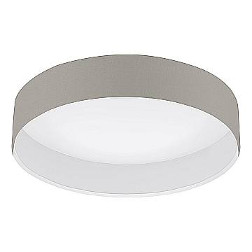 Plafoniera Moderna Pasteri Policarbonato Bianco 3 Luci Led 3,6W