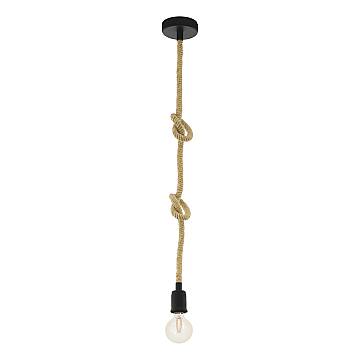 Lampadario A Sospensione Vintage Rampside Acciaio Nero 1 Luce E27 Lampadario A Sospensione Vintage Rampside Acciaio Nero 1 Luce E27