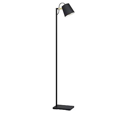 Piantana Vintage Lacey Acciaio Nero 1 Luce E27