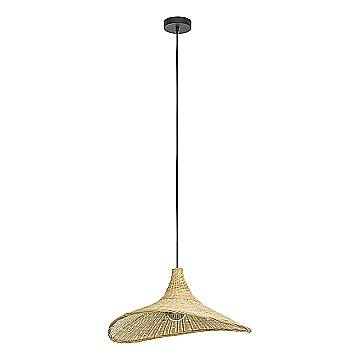 Lampadario A Sospensione Vintage Haxey Acciaio Nero Legno 1 Luce E27 Lampadario A Sospensione Vintage Haxey Acciaio Nero Legno 1 Luce E27