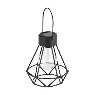 Luce Solare Esterno Contemporaneo Solar Acciaio Nero Policarbonato Trasp Led Luce Solare Esterno Contemporaneo Solar Acciaio Nero Policarbonato Trasp Led