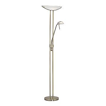 Piantana Moderna Baya Acciaio Ottone Brunito 1 Luce R7S 230W