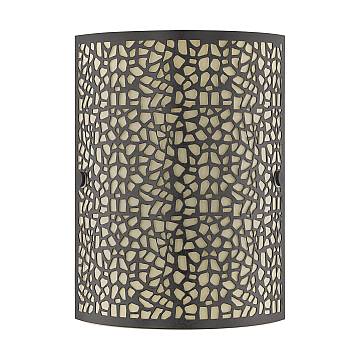 Applique Vintage Almera Acciaio Marrone Anticato 1 Luce E14 Applique Vintage Almera Acciaio Marrone Anticato 1 Luce E14