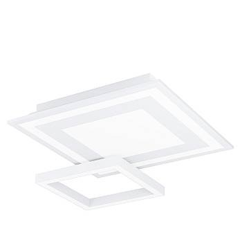 Plafoniera Moderna Savatarila-Z Acciaio Bianco 4 Luci Led Integrato 2,7W