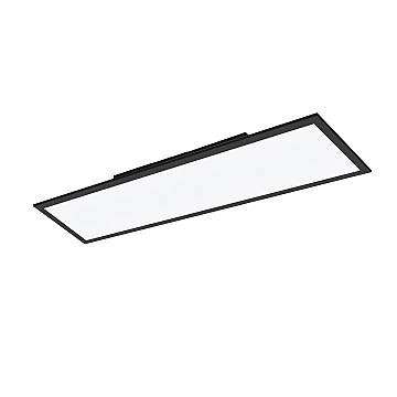 Plafoniera Moderna Salobrena-Z Alluminio Nero Luce Led Integrato 33,5W Ip20