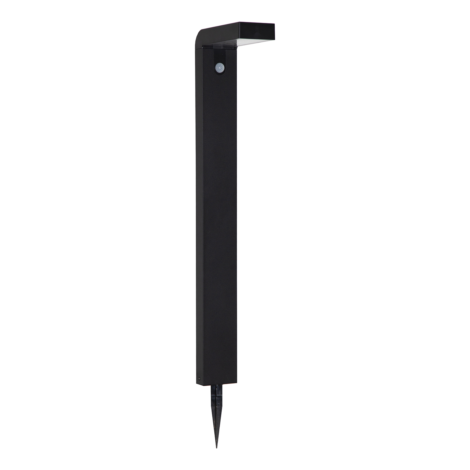 Paletto Solare Esterno Moderno Baracconi Alluminio Nero Led 900246