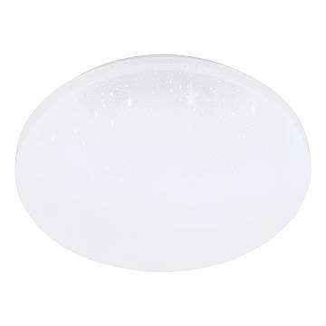 Plafoniera Moderna Frania-S Acciaio Bianco Luce Led Integrato 18W Plafoniera Moderna Frania-S Acciaio Bianco Luce Led Integrato 18W