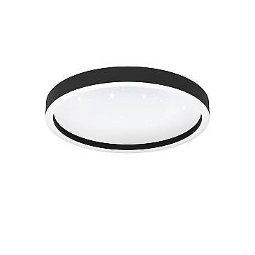 Plafoniera Moderna Montemorelos-Z Alluminio Nero Luce Led Integrato 17,8W Plafoniera Moderna Montemorelos-Z Alluminio Nero Luce Led Integrato 17,8W