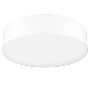 Plafoniera Moderna Romao-Z Acciaio Bianco Luce Led 35W Ip20
