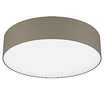 Plafoniera Moderna Romao-Z Acciaio Bianco Luce Led Integrato 35W Ip20