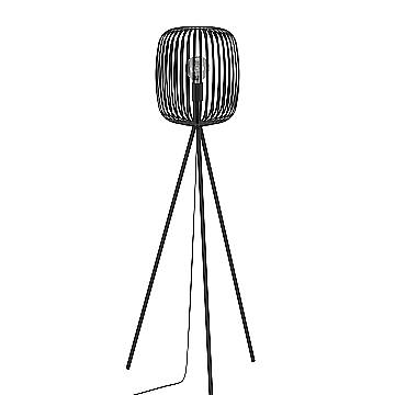 Piantana Minimal Romazzina Acciaio Nero 1 Luce E27