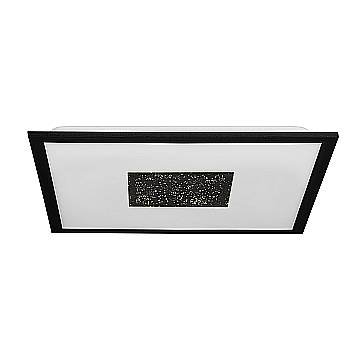 Plafoniera Contemporanea Marmorata Alluminio Nero Luce Led Integrato 19W Plafoniera Contemporanea Marmorata Alluminio Nero Luce Led Integrato 19W