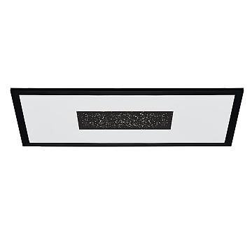 Plafoniera Contemporanea Marmorata Alluminio Nero Luce Led Integrato 17W Plafoniera Contemporanea Marmorata Alluminio Nero Luce Led Integrato 17W