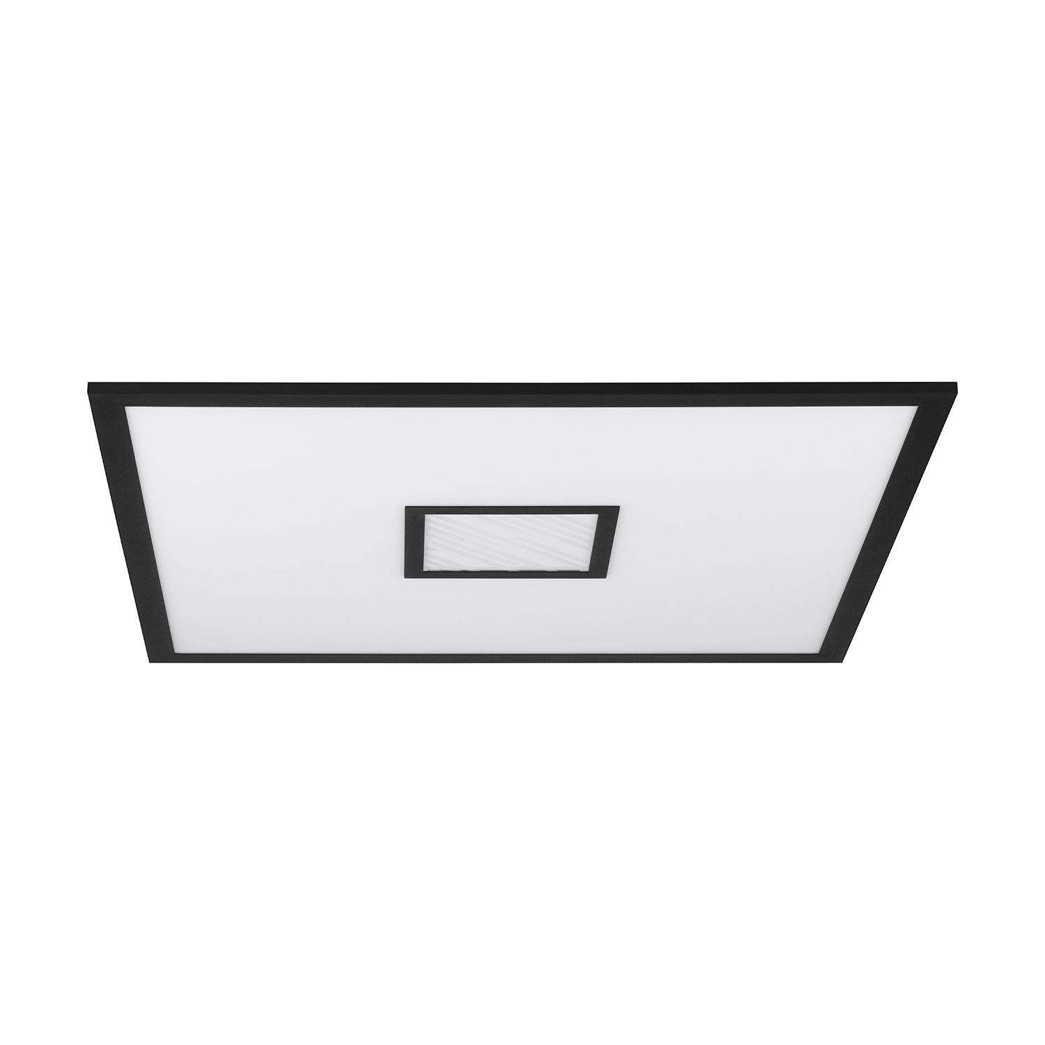 Plafoniera Moderna Bordonara Alluminio Nero Luce Led Integrato 36W 900572