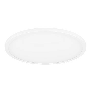 Plafoniera Moderna Sarsina-Z Alluminio Bianco Luce Led Integrato 33,5W
